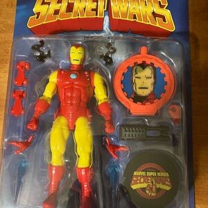 Iron Man Action Figure - Red and Yellow